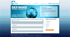 Desktop Screenshot of dlapipertradefinance.com
